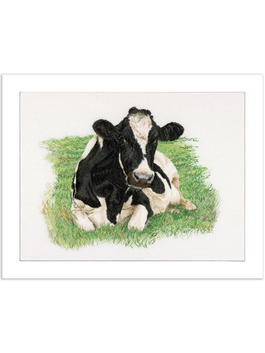 Набор для вышивания Корова лён 32 ct THEA GOUVERNEUR 451 смотреть фото фото 3