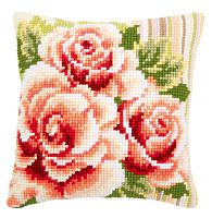 Набор для вышивания подушки Розовые розы I VERVACO PN-0147148