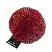 Пряжа Crazy Zauberball 75% шерсть 25% полиамид 100 г 420 м SCHOPPEL 1153-2231