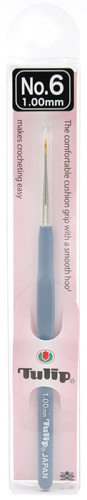Крючок для вязания с ручкой ETIMO 1 мм Tulip T13-6e
