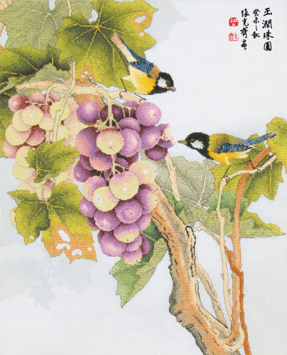 Набор для вышивания Спелая гроздь винограда XIU Crafts 2030815 смотреть фото фото 2