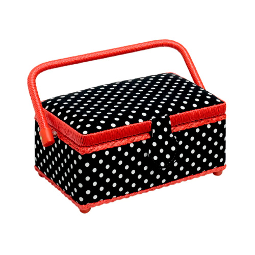 Шкатулка для рукоделия Polka dots 24*16*11 см Prym 612244 Шкатулка для рукоделия Polka dots 24*16*11 см Prym 612244