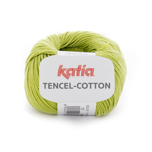 Пряжа Tencel-Cotton 67% лиоцелл 33% хлопок 50 г 120 м KATIA 1080.13 фото