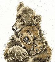 Набор для вышивания Bear Hugs Bothy Threads XHD95