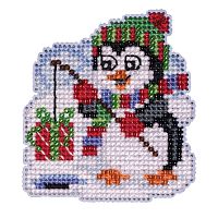 Набор для вышивания "Пингвин - рыболов"