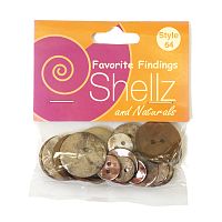 Пуговицы Shellz & Natural Agoya Buttons Blumenthal Lansing 1850 00064