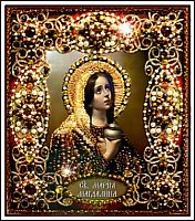Набор для вышивания хрустальными бусинами Святая Мария Магдалина