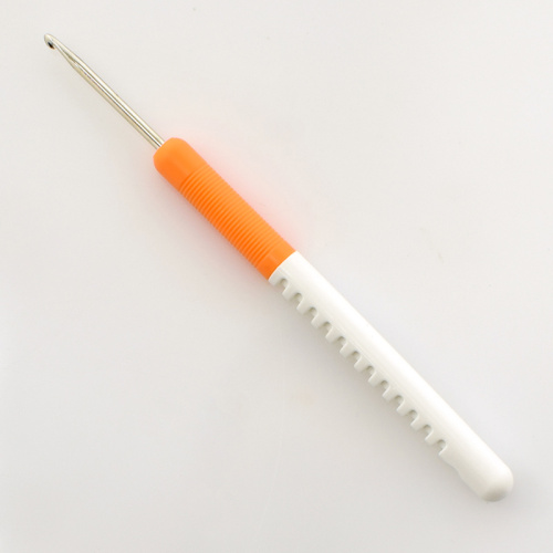 Фото крючок вязальный с пластиковой ручкой №3 15 см addi 148-7/3-15 дешево