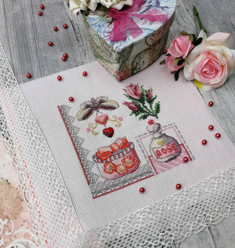 Набор для вышивания  Аромат розы  Марья Искусница 13.003.37 смотреть фото фото 5