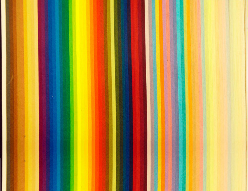 Набор полосок бумаги для квиллинга  3 х 270 мм  бумага разноцветная фото