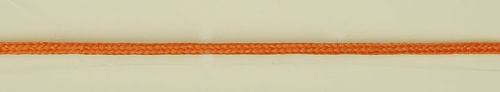 Фото шнур плетеный 2 мм цвет оранжевый цена за бобину 25 м на сайте ArtPins.ru