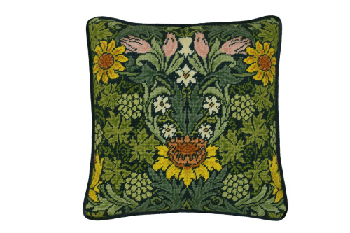 Набор для вышивания подушки Sunflowers William Morris (Подсолнухи) смотреть фото