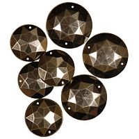 Набор декоративных элементов Favorite Findings Серебрянные круги - 550001388
