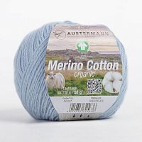 Пряжа Merino Cotton organic 55% шерсть 45% хлопок 50 г 230 м Austermann 98311-0027