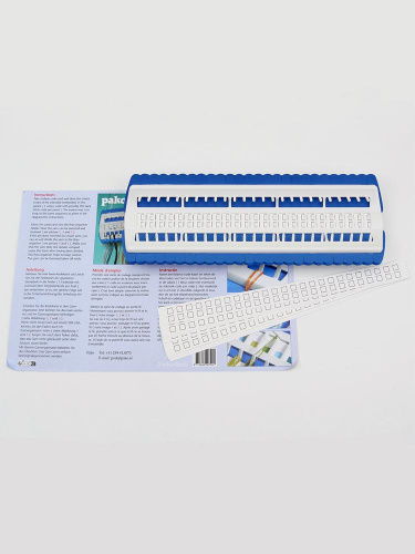 Органайзер для мулине на 50 ячеек, в комплекте 10 картонных вкладышей PAKO 705.060 смотреть фото фото 3