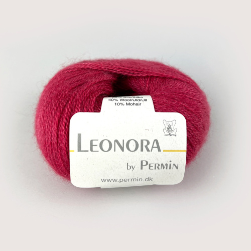 Пряжа Leonora 50% шелк 40% шерсть 10% мохер 25 г 180 м Permin 880400.880409 фото