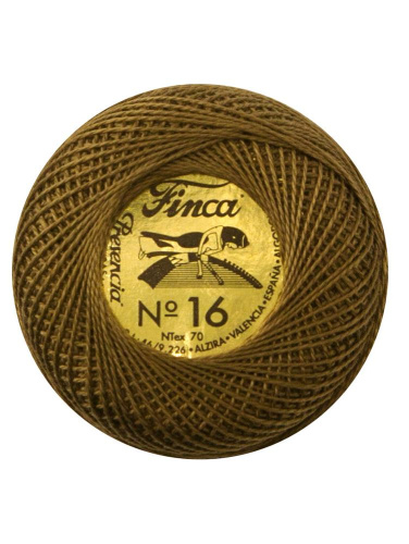 Мулине Finca Perle Жемчужное  №16 однотонный цвет 8327 смотреть фото