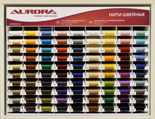Стенд для специализированных нитей Aurora Tytan 60E и Cotton 50 3 купить