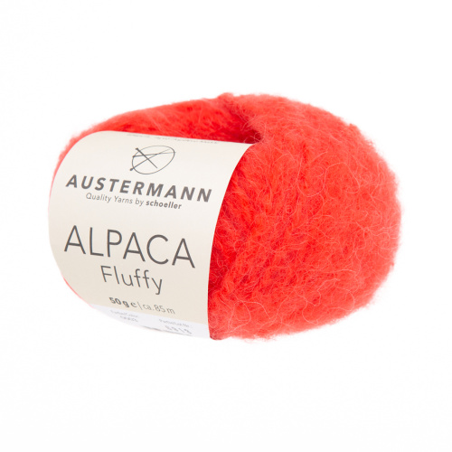 Пряжа Alpaca Fluffy 70% шерсть 30% альпака 85 м 50 г Austermann 98321-0003 фото