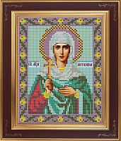 Икона Св Антонина набор для вышивания бисером Galla Collection М243