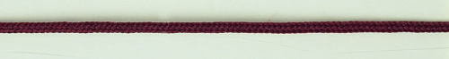 Фото шнур плетеный 2 мм цвет бордовый цена за бобину 25 м на сайте ArtPins.ru