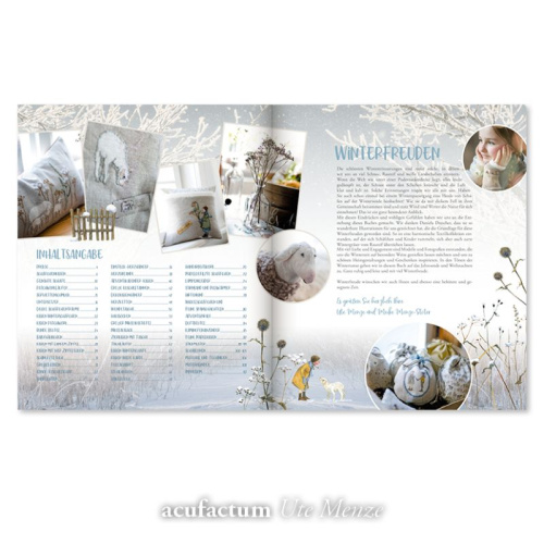 Книга Winterfreuden - Schafchenfeine Handarbeiten Acufactum Ute Menze K-4051 фото 8