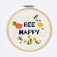 Набор для вышивания Счастливые пчелы канва 100% хлопок Dutch Stitch Brothers DSB038