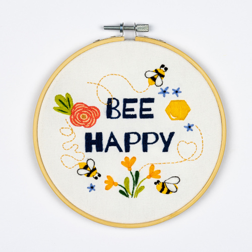 Набор для вышивания Счастливые пчелы канва 100% хлопок Dutch Stitch Brothers DSB038 смотреть фото