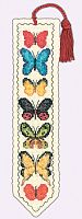 Набор для вышивания закладки MARQUE PAGE LES PAPILLONS Бабочки 4542