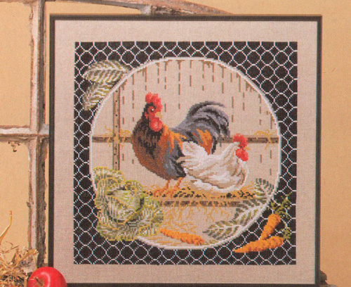 Набор для вышивания Курицы OEHLENSCHLAGER 73-76413 смотреть фото