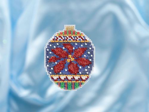 Набор для вышивания бисером Рождественский цветок MH211814 смотреть фото