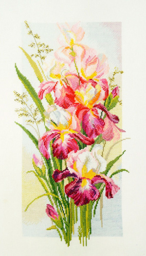 Набор для вышивания Цветение ирисов Марья Искусница 04.004.08 смотреть фото
