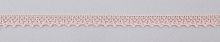 Мерсеризованное хлопковое кружево  8 мм  цвет пыльно-розовый Iemesa 2062/W4