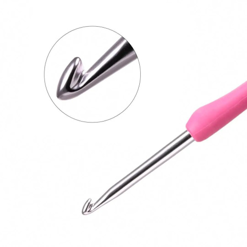 Крючок для вязания с ручкой ETIMO Rose 3.5 мм Tulip TER-07e фото 4