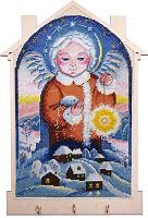 Набор для создания ключницы Снежный ангел 22.002.11 Марья Искусница