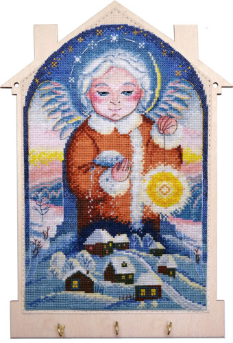 Набор для создания ключницы Снежный ангел 22.002.11 Марья Искусница смотреть фото