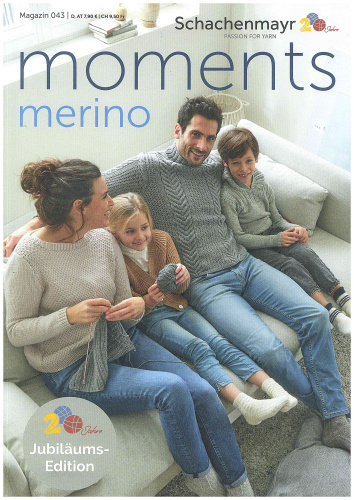 Журнал Schachenmayr Magazin 043 - Schachenmayr Moments Merino   MEZ 9855043.00001