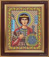 Икона Св Георгий Победоносец набор для вышивания бисером Galla Collection М247