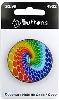 Пуговица My Buttons - Coconut Spiral Rainbow Blumenthal Lansing 630004902