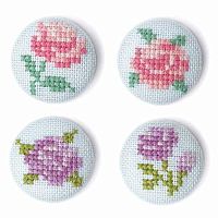 Набор для вышивания заколок Цветы XIU Crafts 2871101