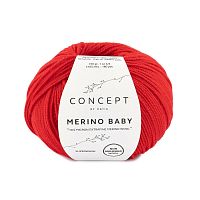 Пряжа Merino Baby, 100% мериносовая шерсть, 50 г, 165 м