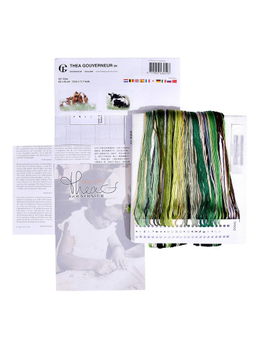 Набор для вышивания Корова лён 32 ct THEA GOUVERNEUR 451 смотреть фото фото 6