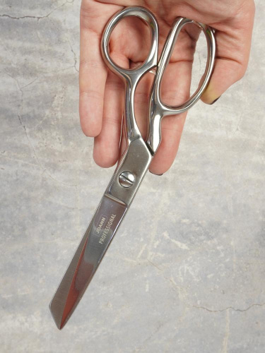 Фото ножницы c микрозубьями для шитья и хобби цельнометаллические joann 20 см hemline +j009.20459392/g002 на сайте ArtPins.ru фото 4