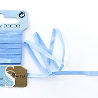 Лента для вышивания 4 мм 5 м цвет 65 голубой Safisa P111-4мм-65
