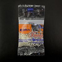 Бисер Preciosa №10, 5 г., цвет № 57206 молочный радужный алебастр