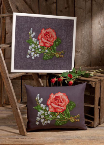 Набор для вышивания Розы и лилии - 90-6426 смотреть фото