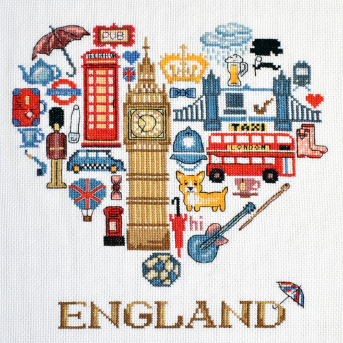 Набор для вышивания Англия Марья Искусница 11.001.23 смотреть фото