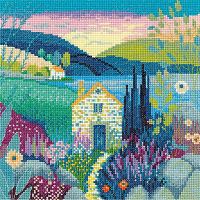 Набор для вышивания Уединение Linda 27 ct HERITAGE MSPR1708E