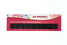 Набор ниток AURORA Черные AU-2619  смотреть фото в магазине ArtPins.ru