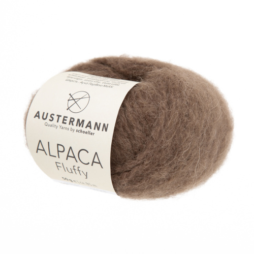 Пряжа Alpaca Fluffy 70% шерсть 30% альпака 85 м 50 г Austermann 98321-0006 фото